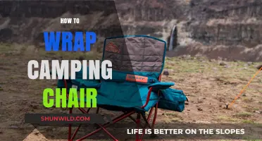 Master the Art of Wrapping Your Camping Chair for Easy Transport