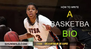 Crafting a Basketball Bio: Tips for a Winning Story