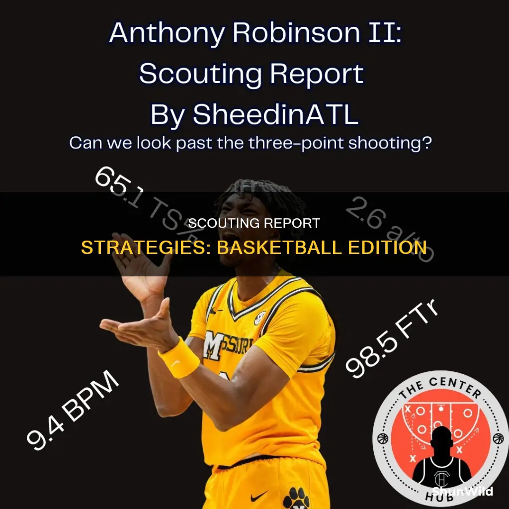 how to write a basketball scouting report