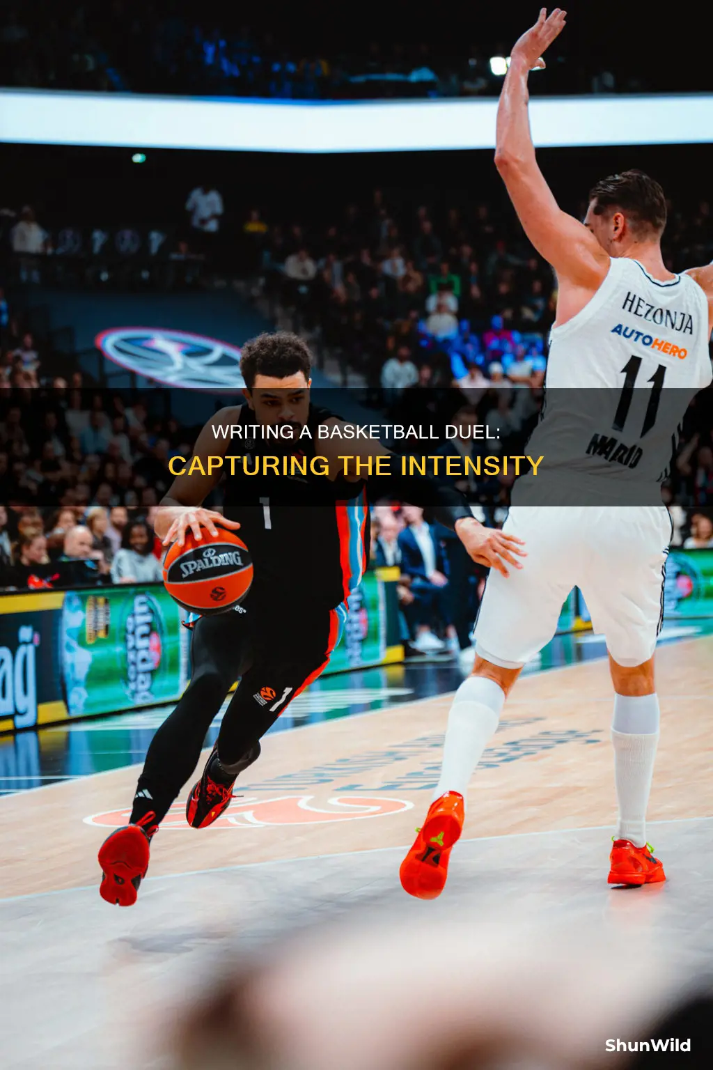 how to write a one on one basketball scene