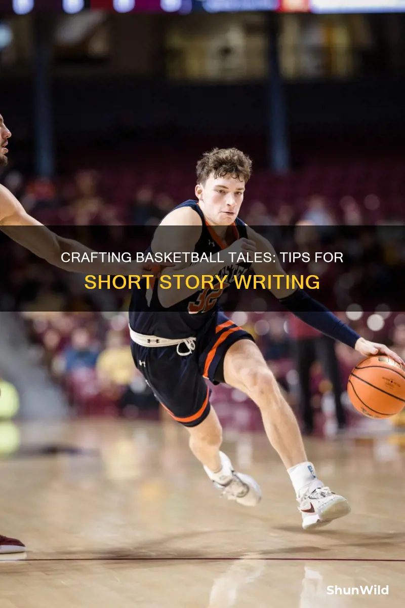 how to write a short story about basketball