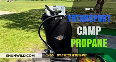 Safe and Efficient Tips for Transporting Camp Propane Tanks
