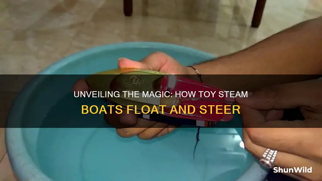 how toy steam boat works