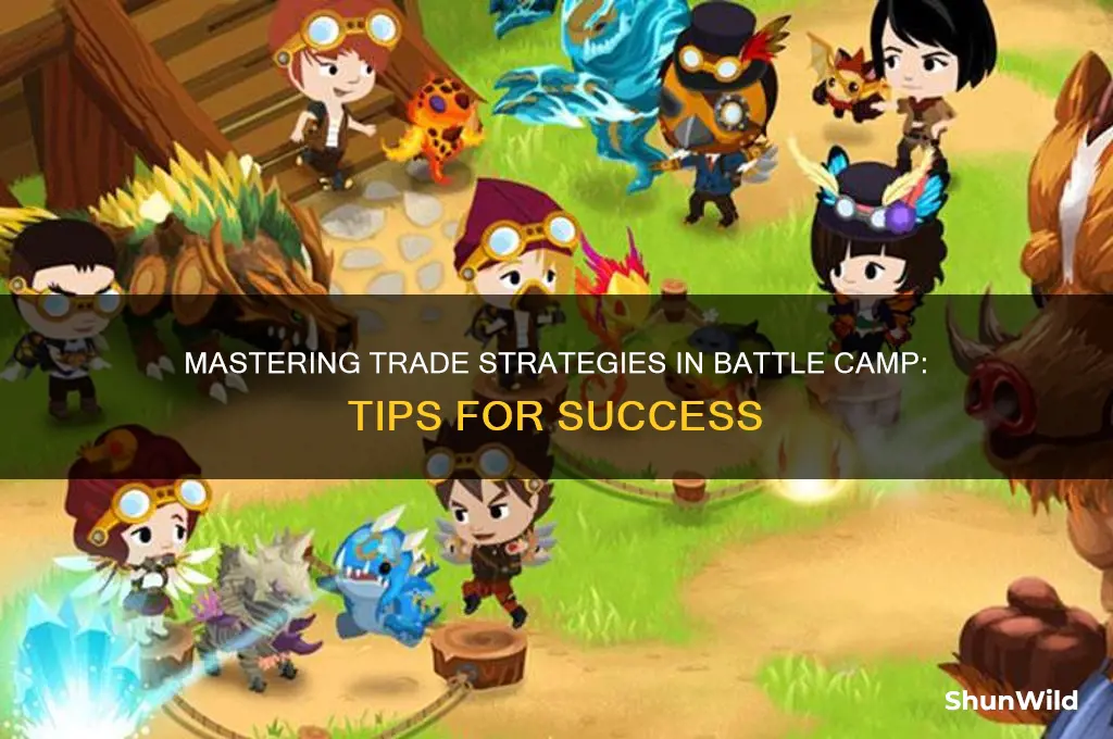 how trade in battle camp