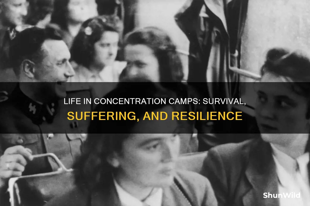 how was life in the con concentration camps