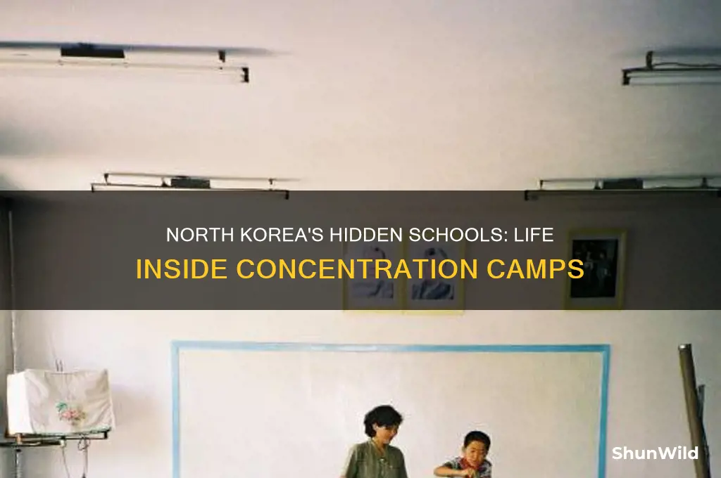 how was school life in north korea concentration camps
