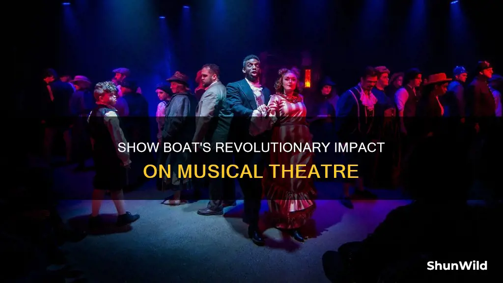 how was show boat a pioneering work