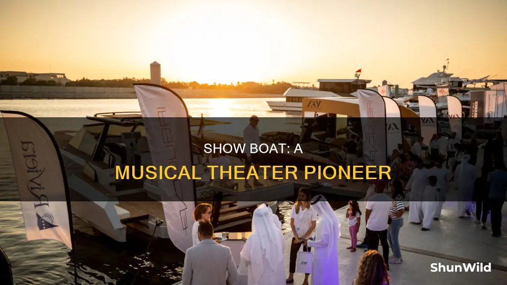 how was show boat a pioneering work