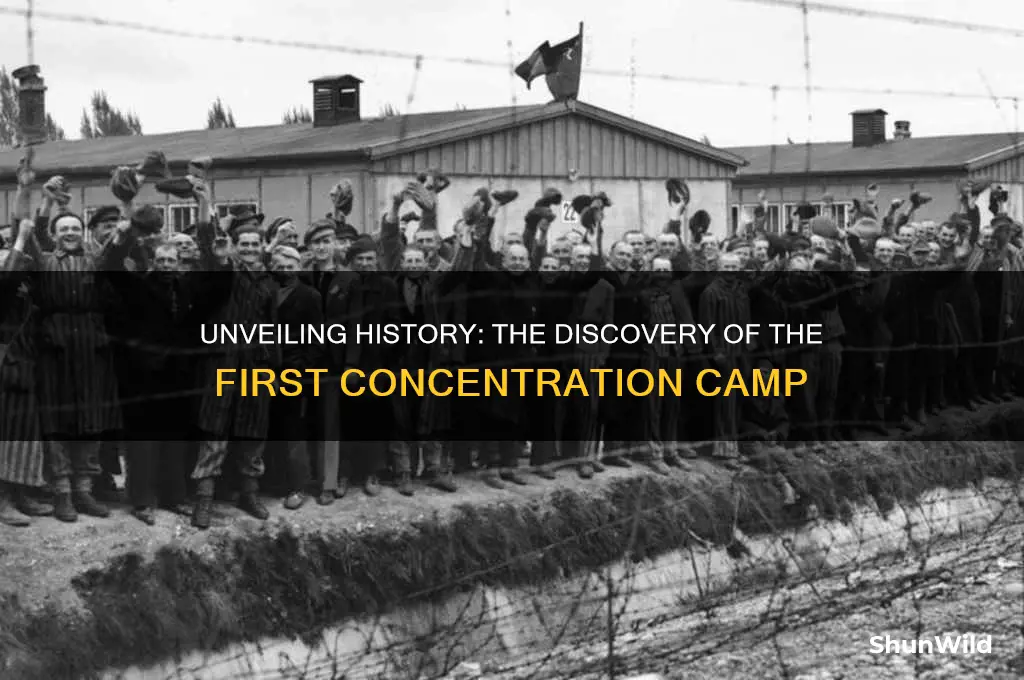 how was the first concentration camp found