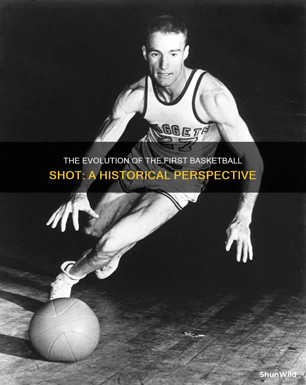 how was the first person to shot a basketball