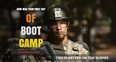 First Day of Boot Camp: Challenges, Triumphs, and Lessons Learned