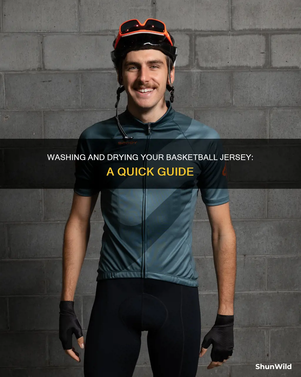how wash and dry basketball jersey