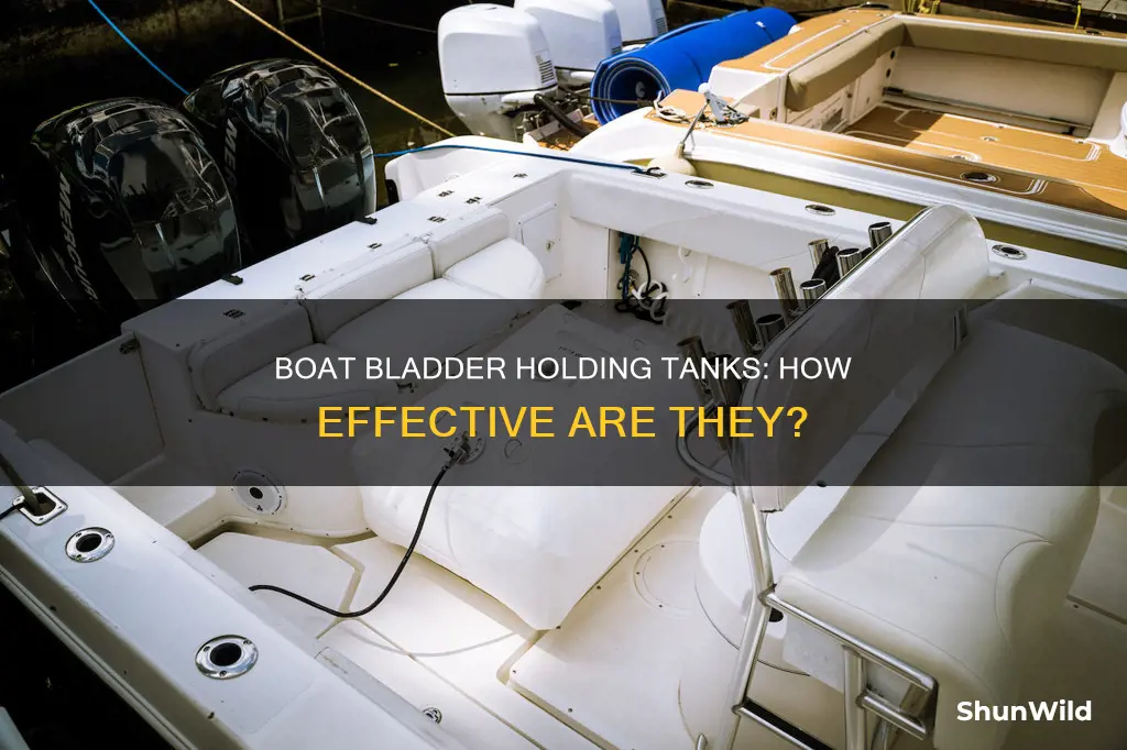how well do boat bladder type holding tanks work