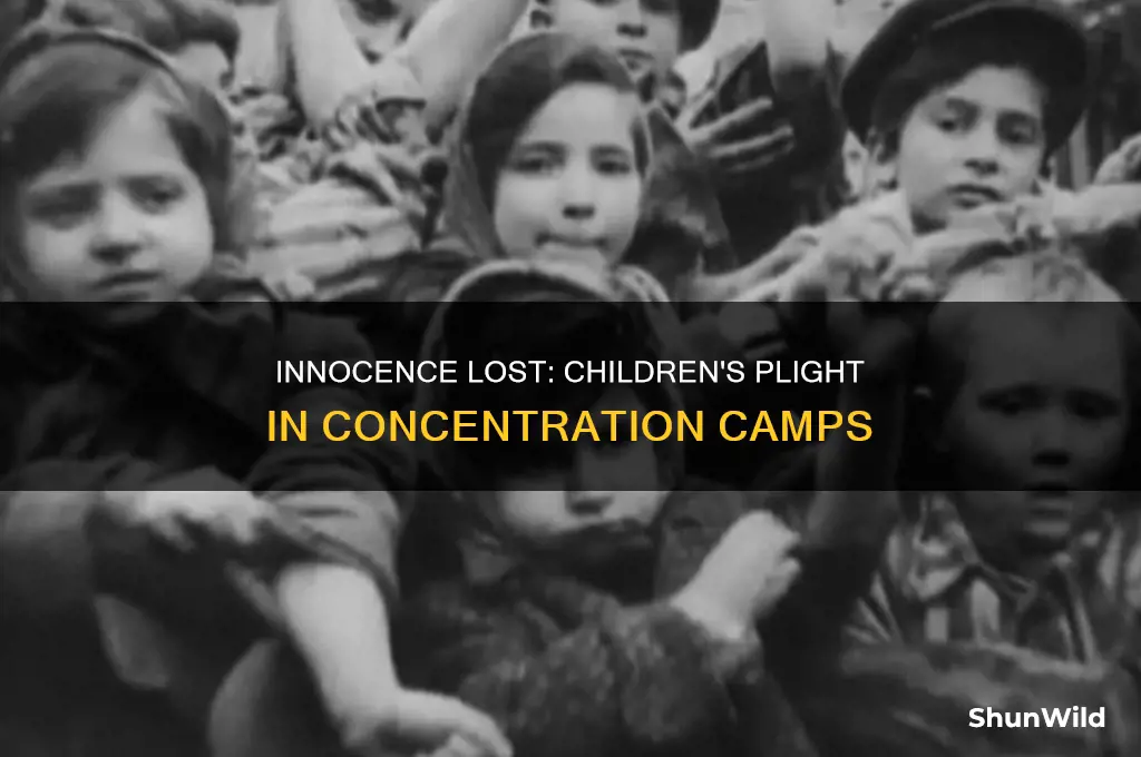 how were children dealt with in concentration camps