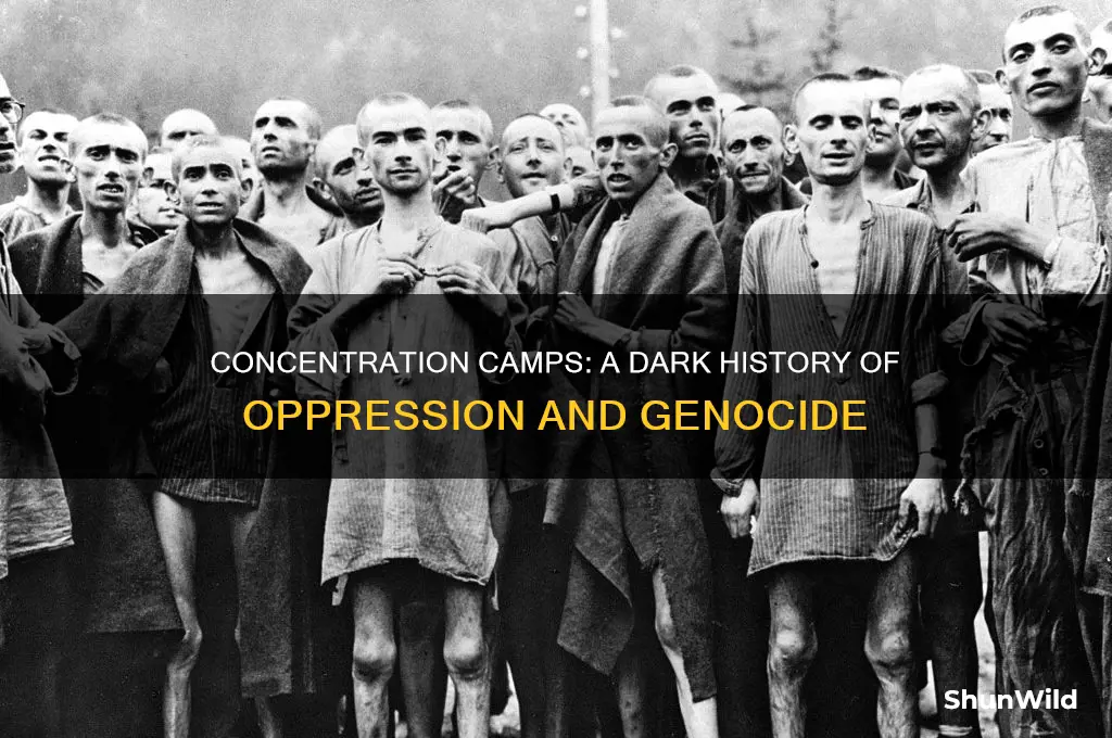 how were concentration camps used