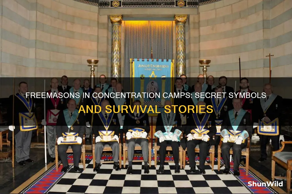 how were freemasons marked in concentration camp