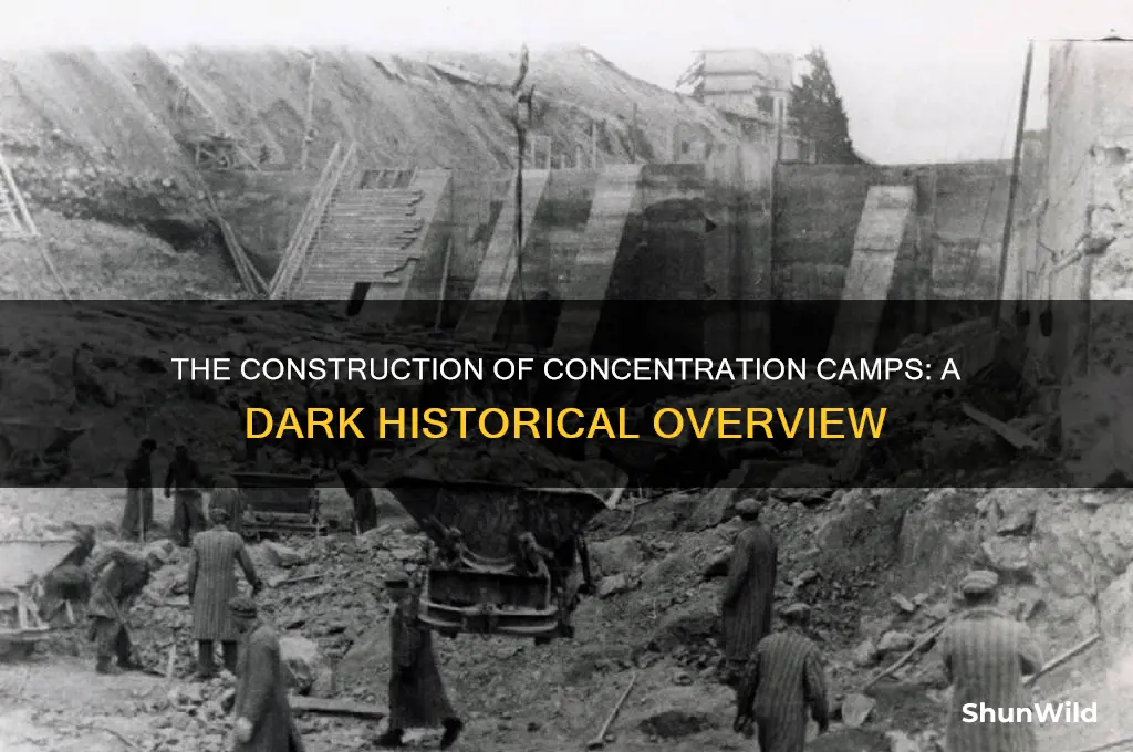 how were the concentration camps built