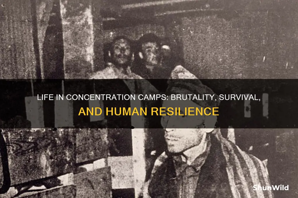 how were the conditions in concentration camps