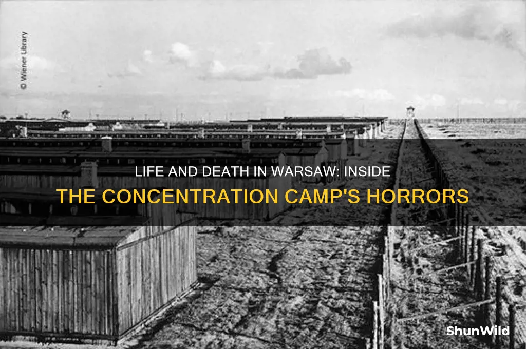 how were the conditions in the warsaw concentration camp
