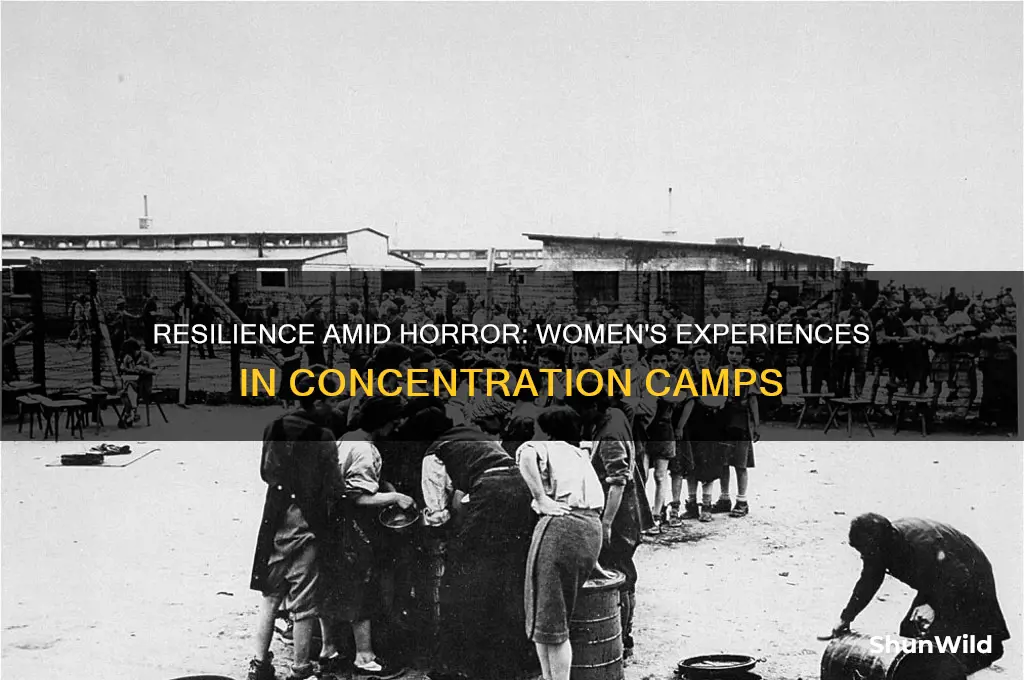 how were women in concentration camps