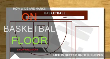 The Standard Width of Basketball Court Marks