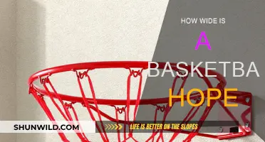 The Standard Width of a Basketball Hoop