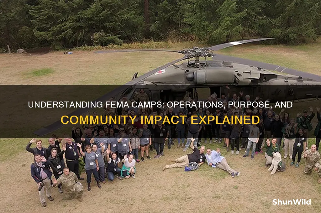 how will fema camps work