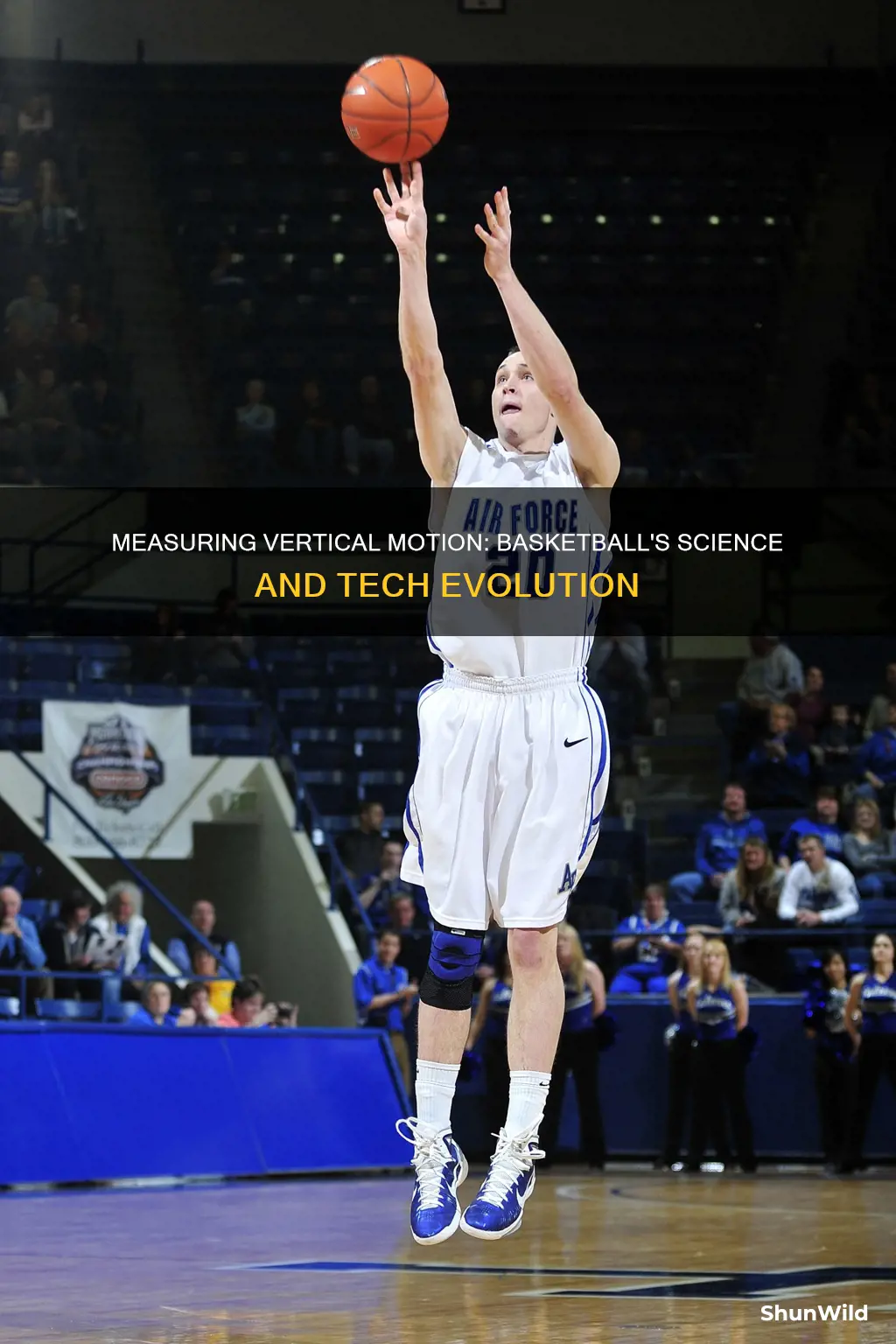 how will you measure the vertical motion of the basketball