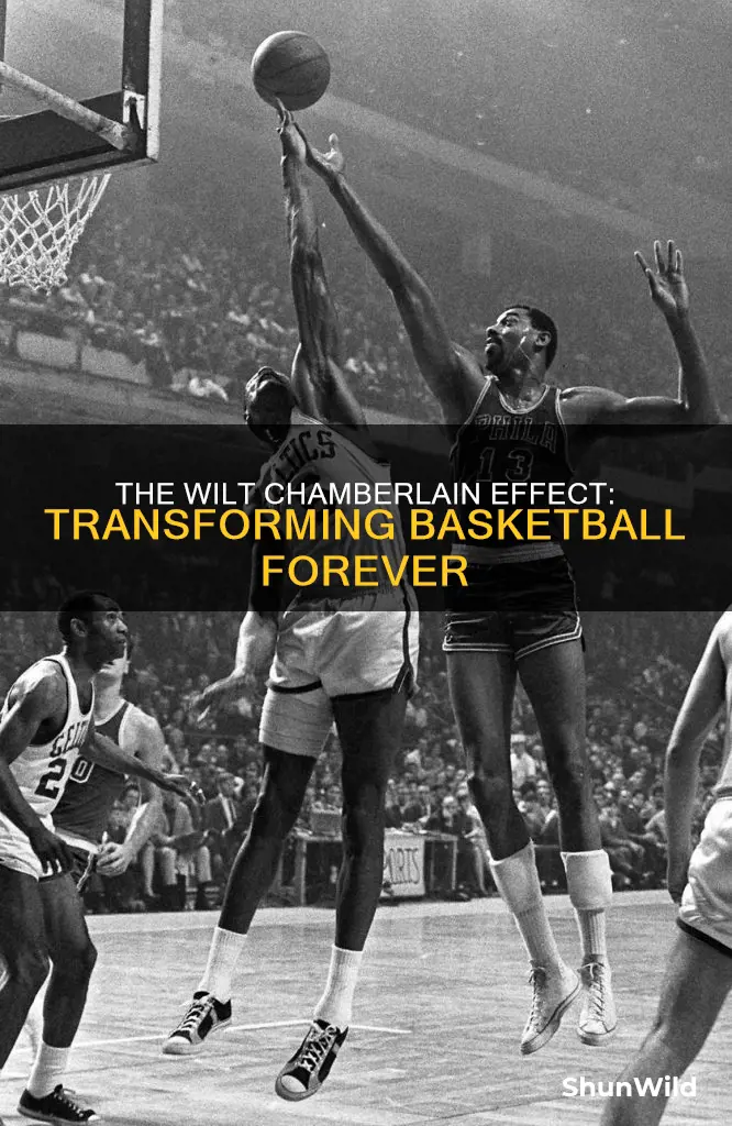 how wilt chamberlain changed basketball
