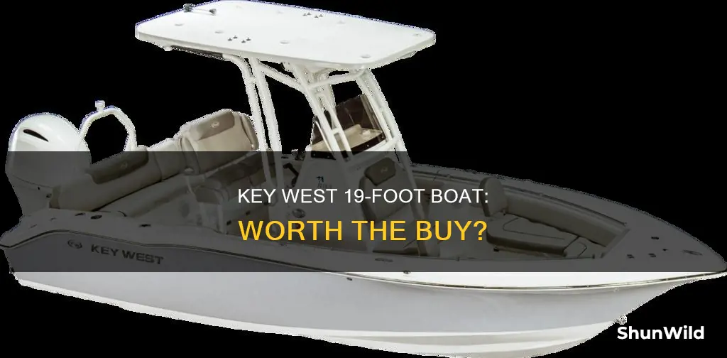 is 19 key west boat any good