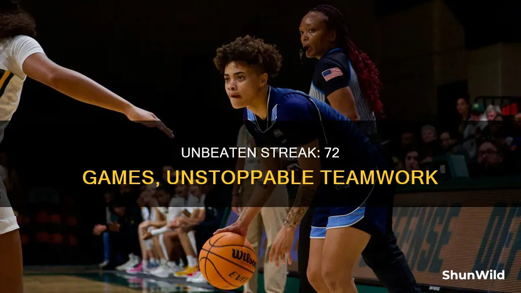 is 72 basketball record