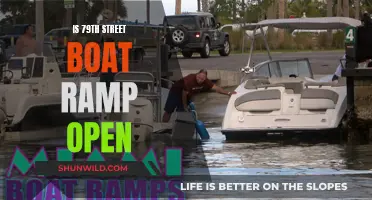 Boat Launching at 79th Street: Open or Closed?