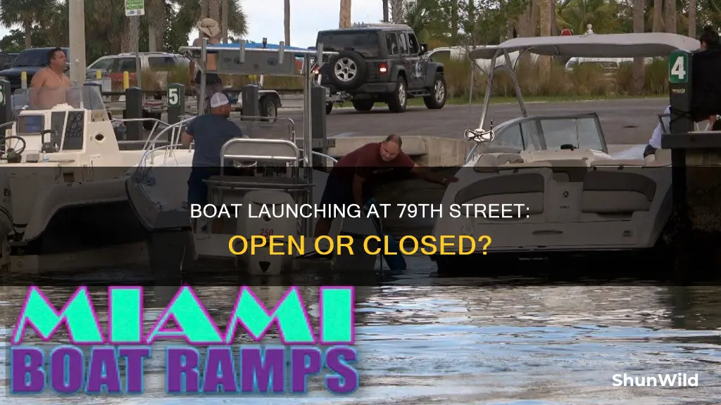 is 79th street boat ramp open