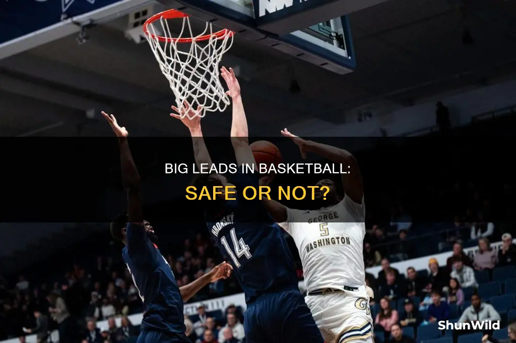 is a 10 point lead safe in basketball