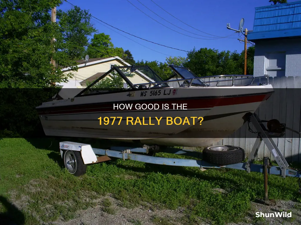 is a 1977 rally a good boat