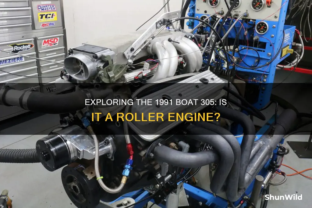 is a 1991 boat 305 a roller engine