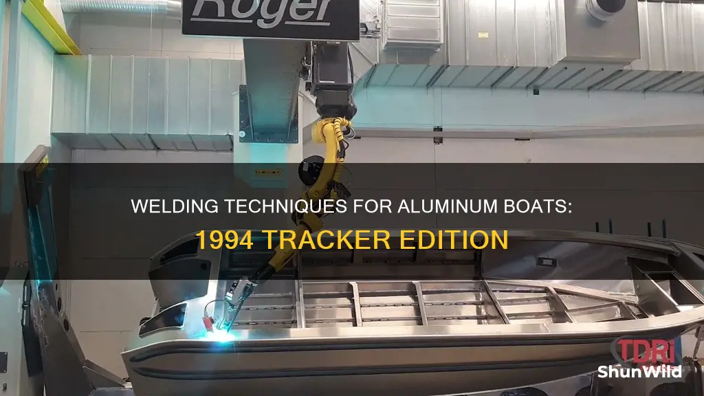 is a 1994 tracker aluminum boat welded