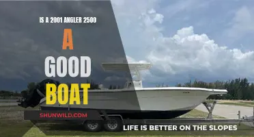 How Good is the 2001 Angler 2500 Boat?