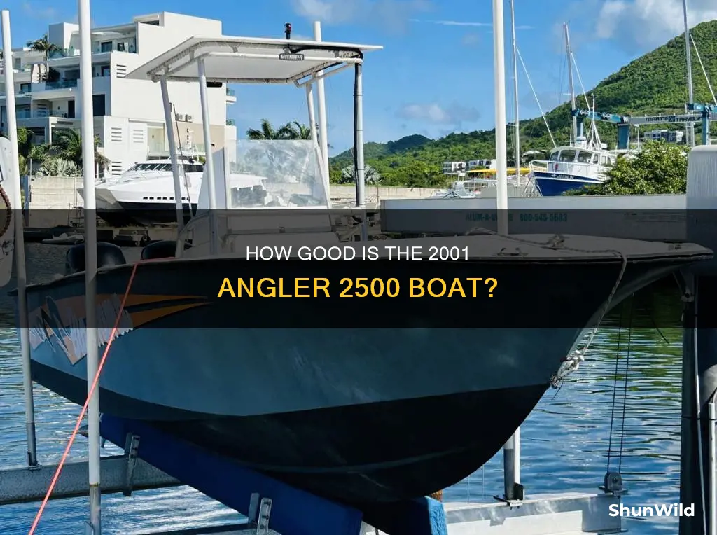 is a 2001 angler 2500 a good boat