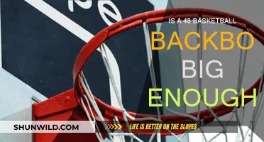Backboard Size: Is a 48-Inch Backboard Big Enough for Basketball?