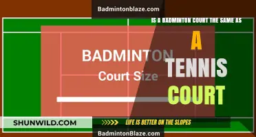 Badminton vs Tennis: Court Size Similarities?