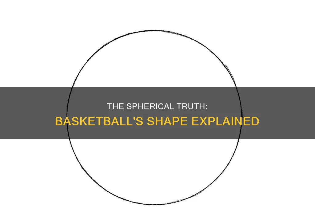 is a basketball a circle