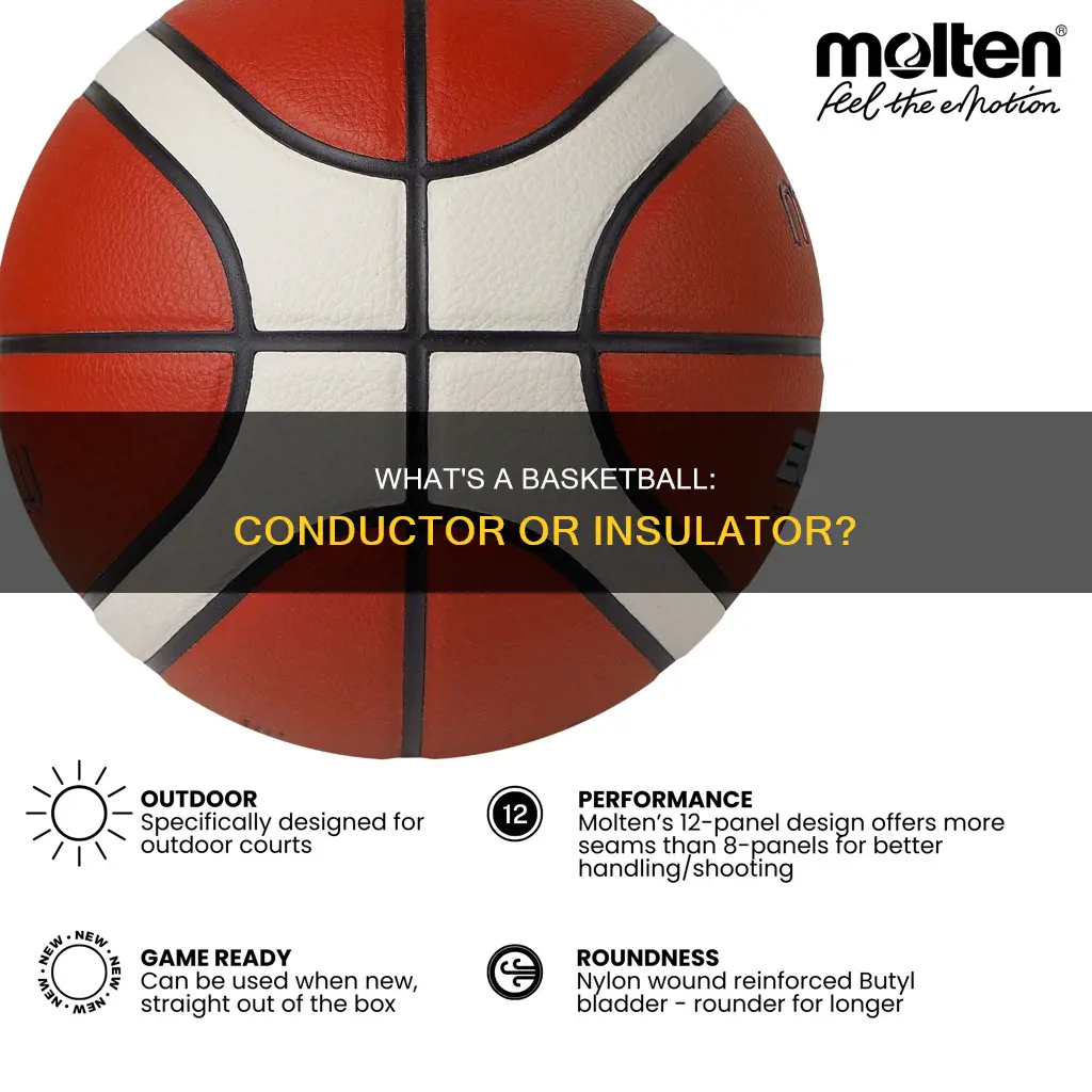 is a basketball a conductor or insulator