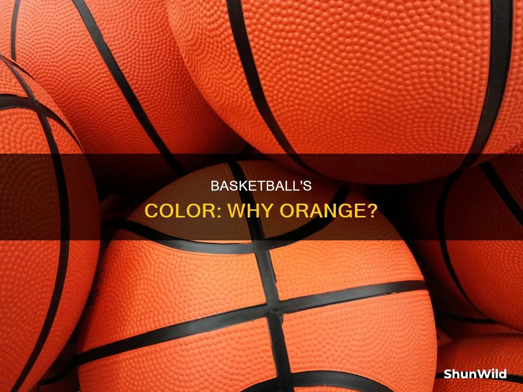 is a basketball orange