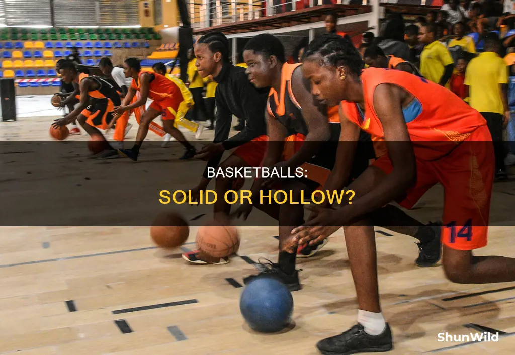 is a basketball solid or hollow