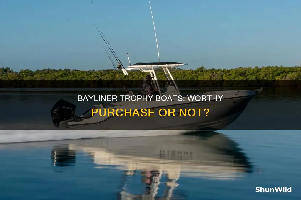 is a bayliner trophy a good boat