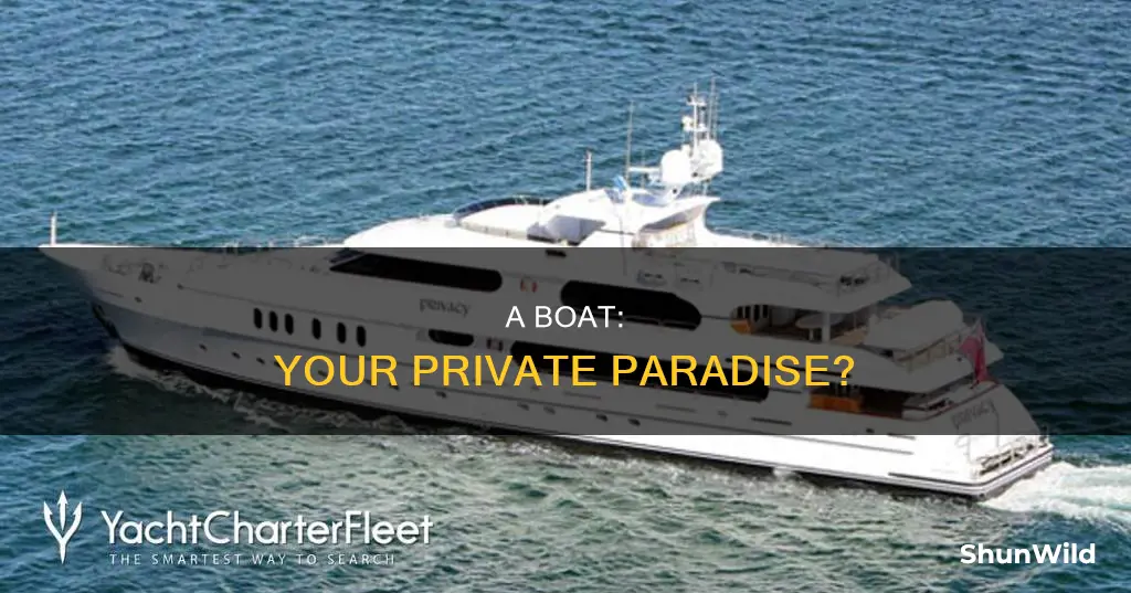 is a boat a good private place