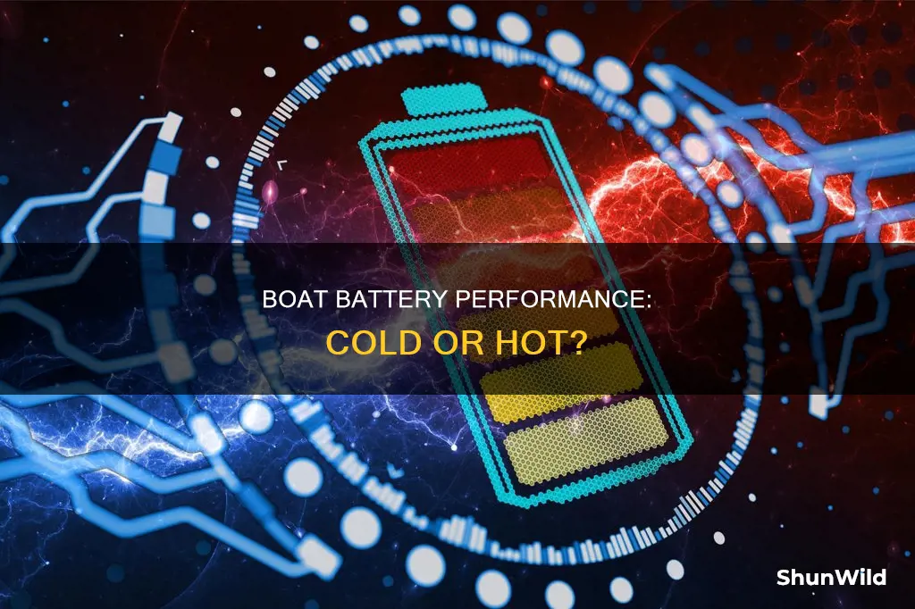 is a boat battery better when its cold or hot