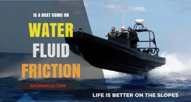 Boat's Journey: Fluid Friction's Role in Water Travel