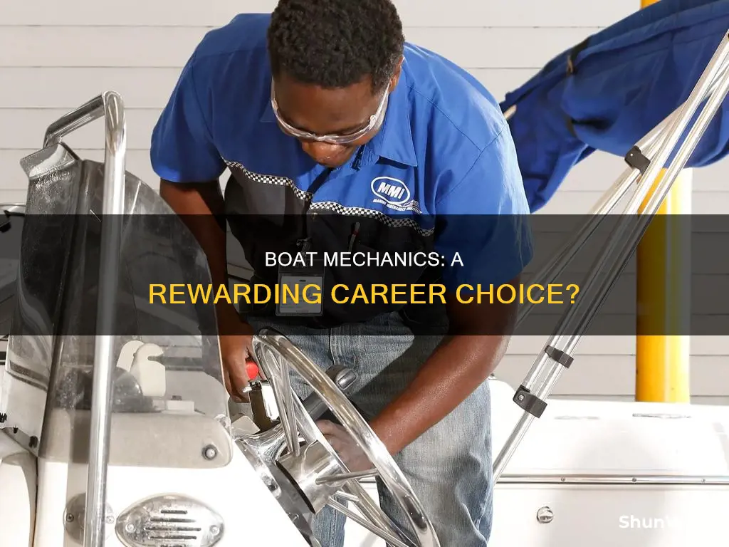 is a boat mechanic a good career